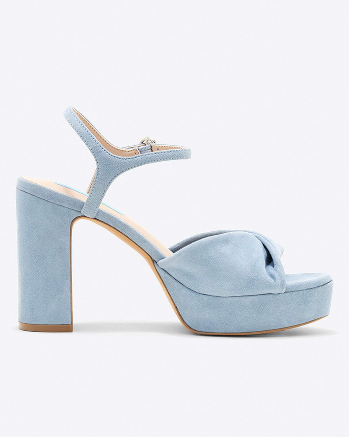 Pale blue hotsell platform heels