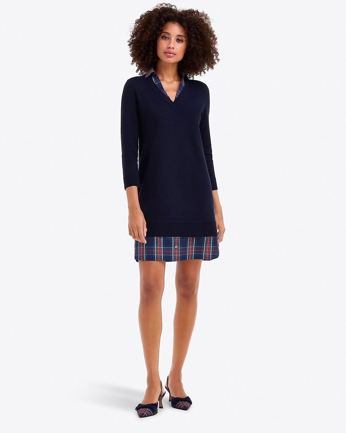 Vuse Alto Manufacturer Coupon Wool and Cotton Combo Sweaterdress | Color - Nassau Navy / 2X Vuse Alto Manufacturer Coupon Wool and Cotton Combo Sweaterdress | Color - Nassau Navy / 2X