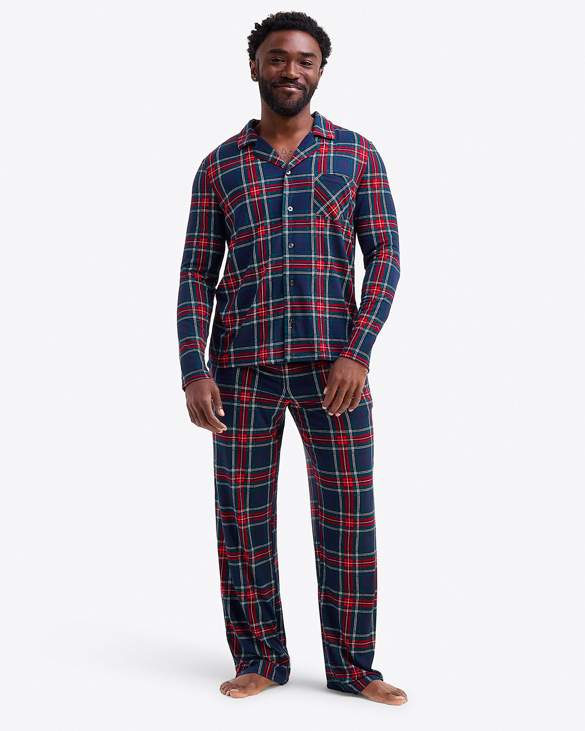 Men's Pajama Set in Georgia Plaid – Draper James