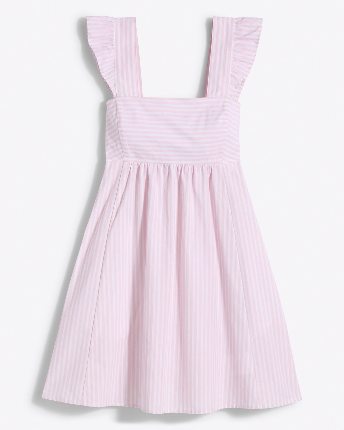 Maddie Babydoll Dress in Pink Stripe – Draper James