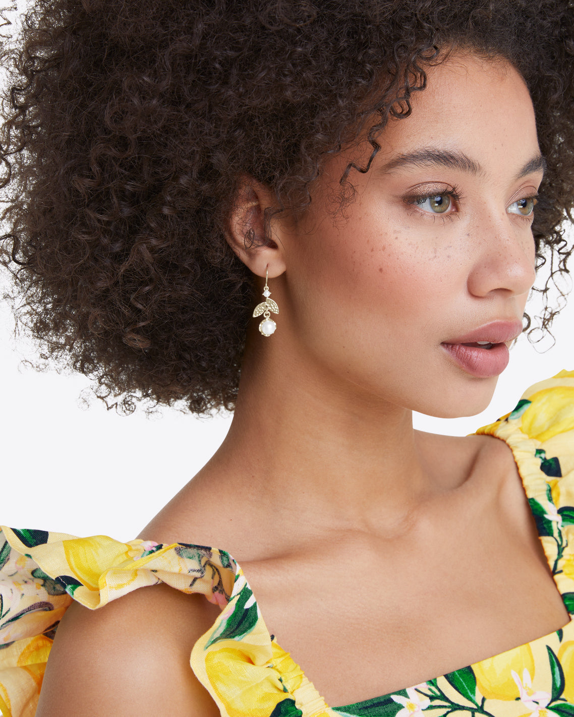 Draper James Women's Upside Down Flower Earring in Color Gold
