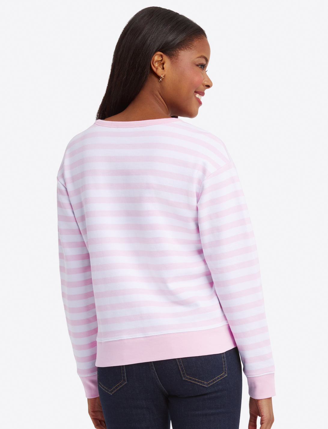 Kelsea Sweatshirt in Awning Stripe