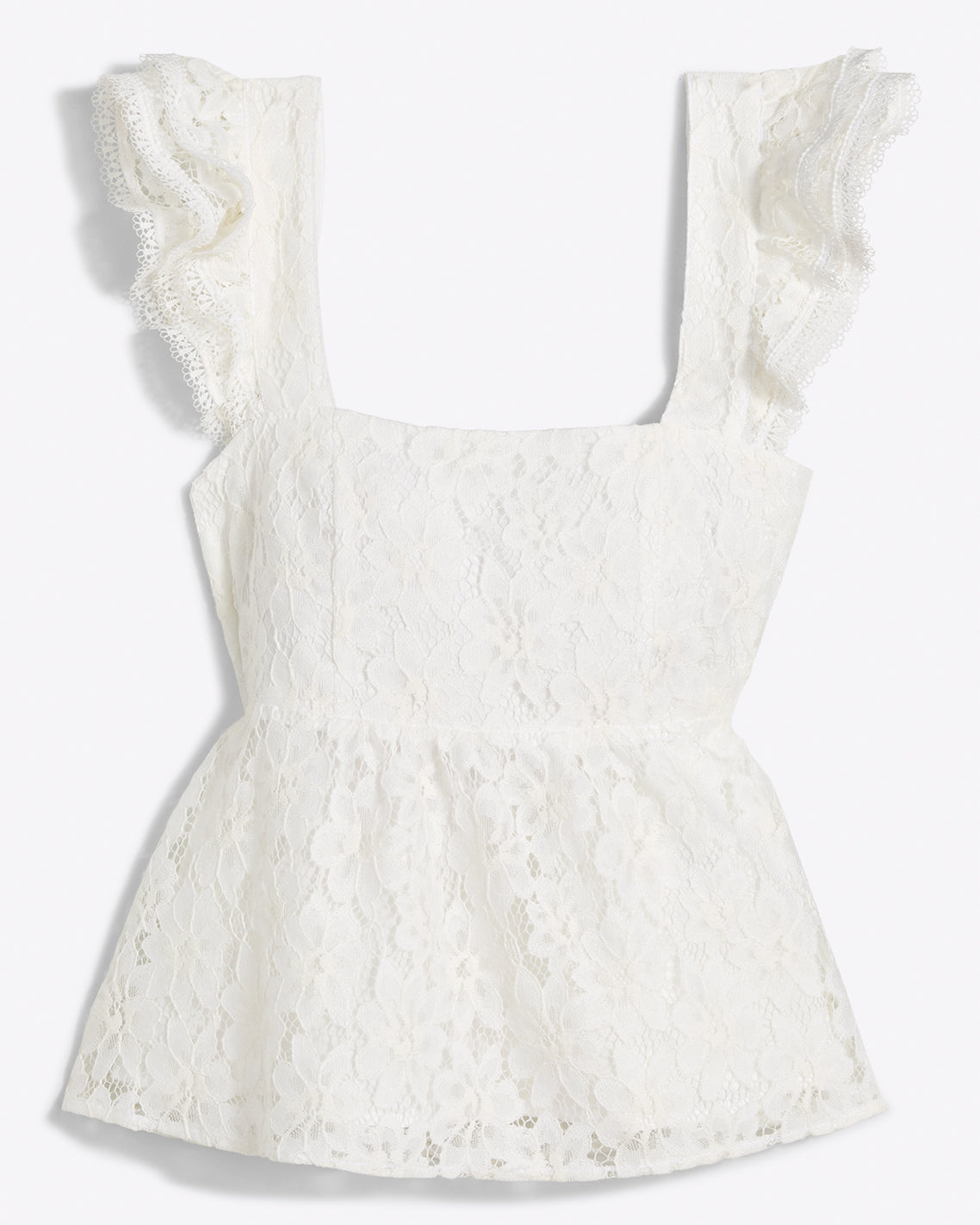 Melissa Babydoll Top in Lace