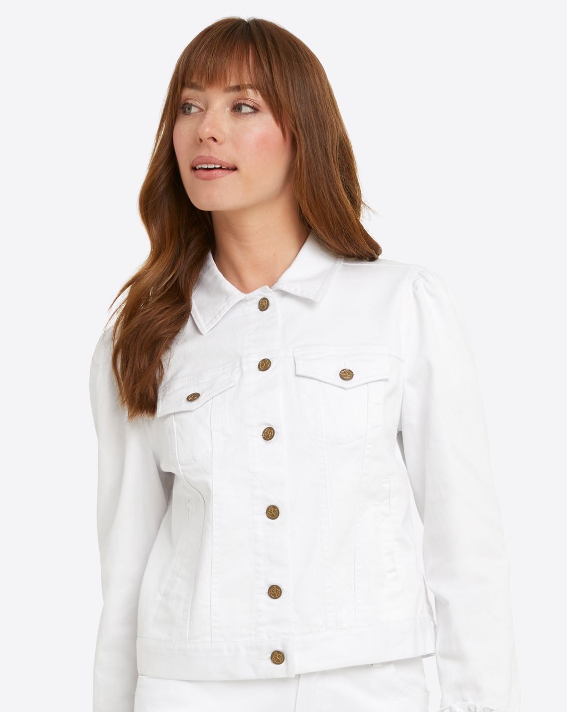 Outfit White Levi Jacket Womens White Denim Jacket – Draper James