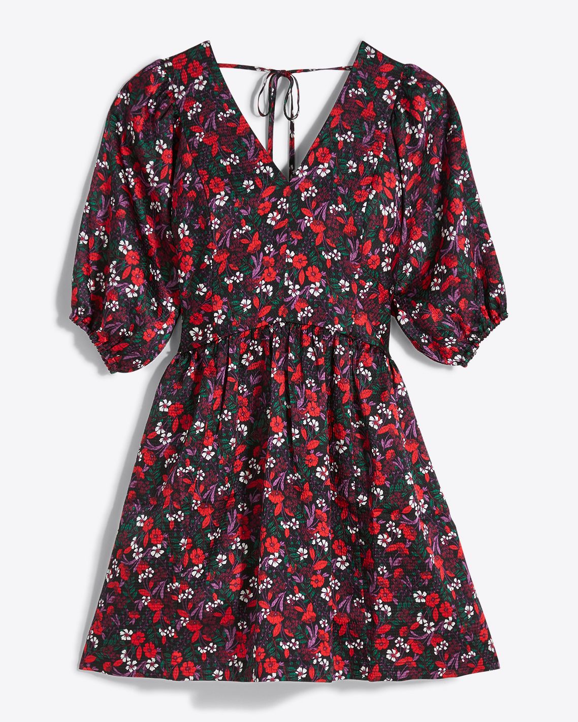 Topshop black clearance floral dress