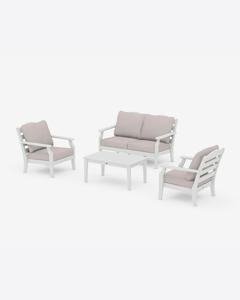Savannah 4-Piece Deep Seating Set with Loveseat