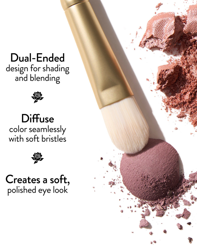 Draper James x Laura Geller Dual-Ended Eyeshadow Brush