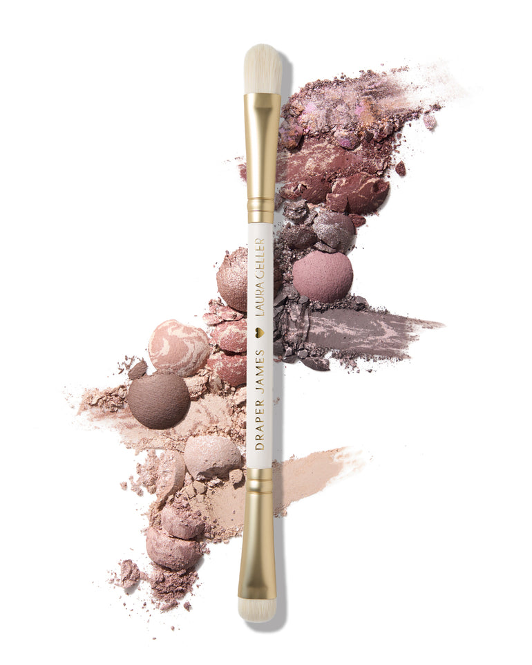 Draper James x Laura Geller Dual-Ended Eyeshadow Brush