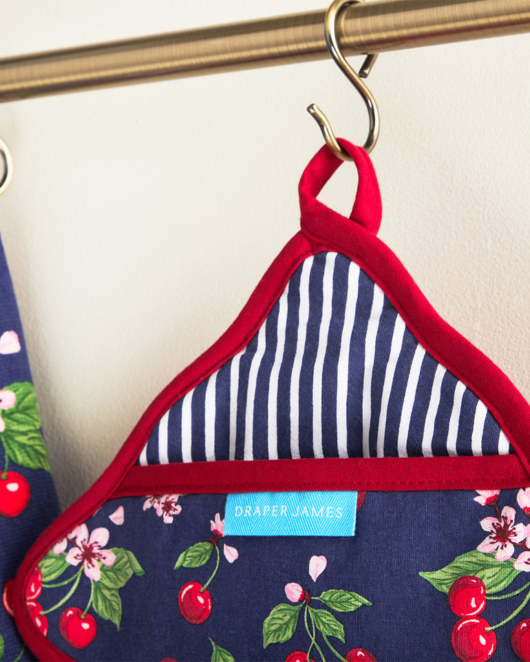 Cherry Blossom Pot Holder Set