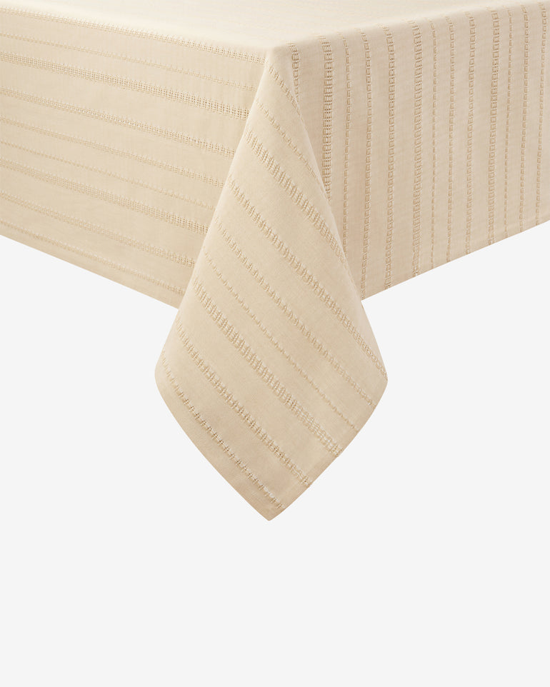 Woven Tablecloth in Natural 60x120