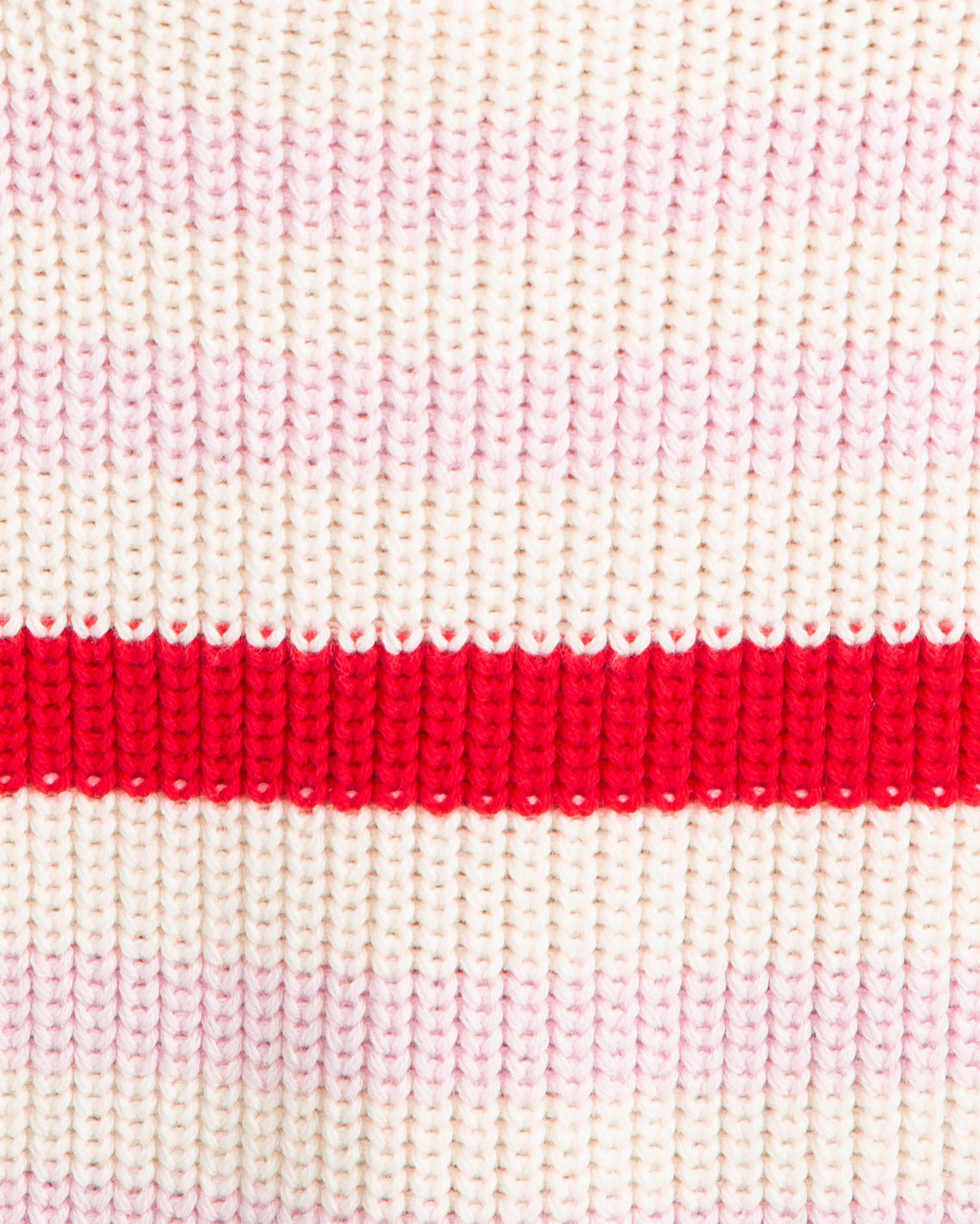 Quarter Zip Sweater in Mixed Stripe