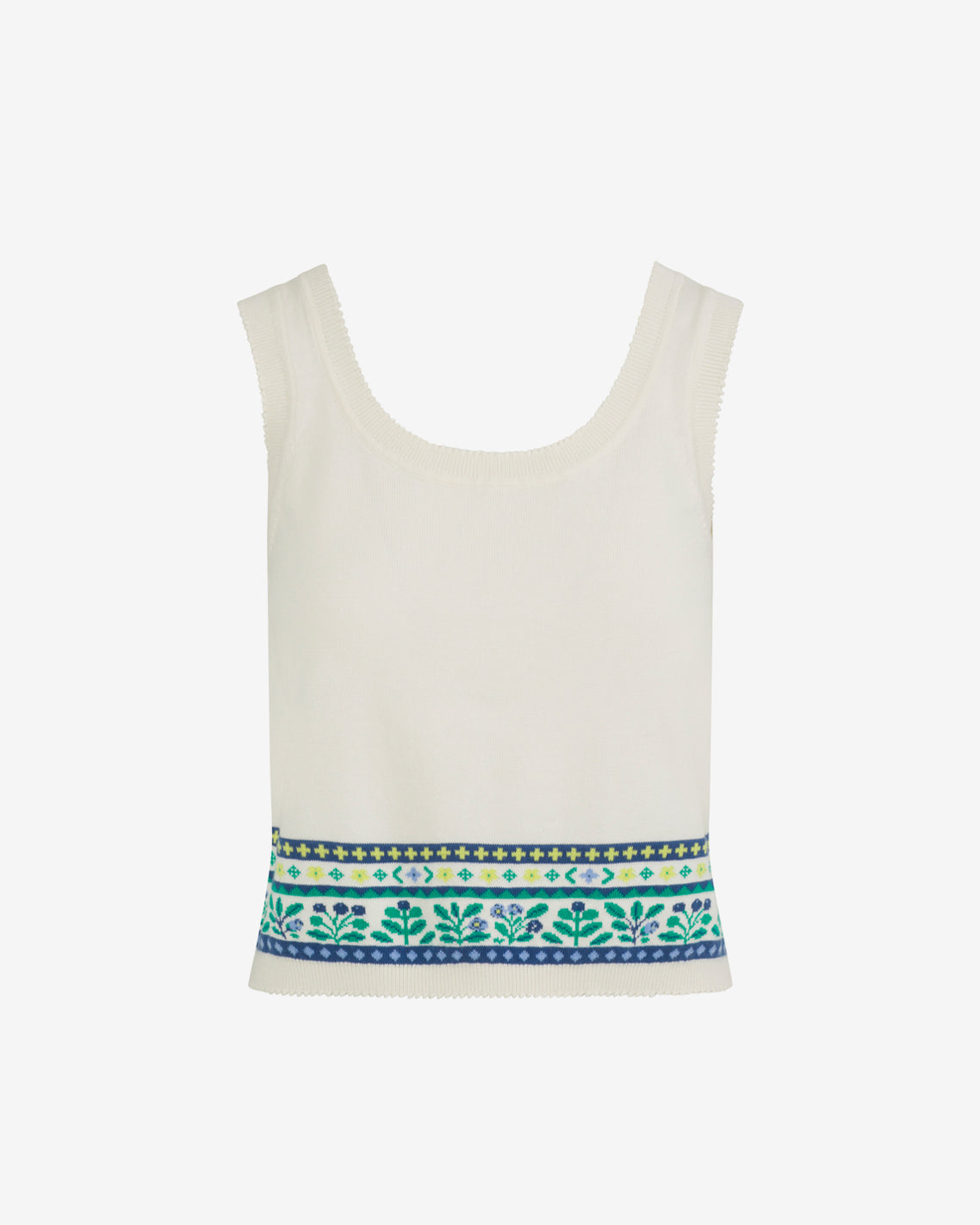 Printed Knit Tank