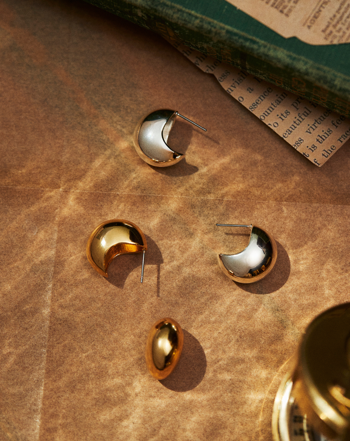 Domed Stud in Silver