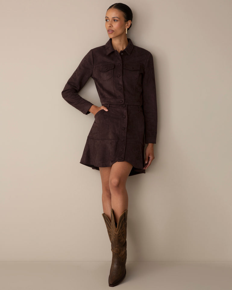 Jacket in Chocolate