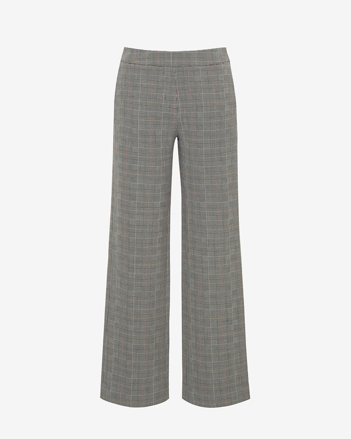 Wide Leg Glen Check Pant