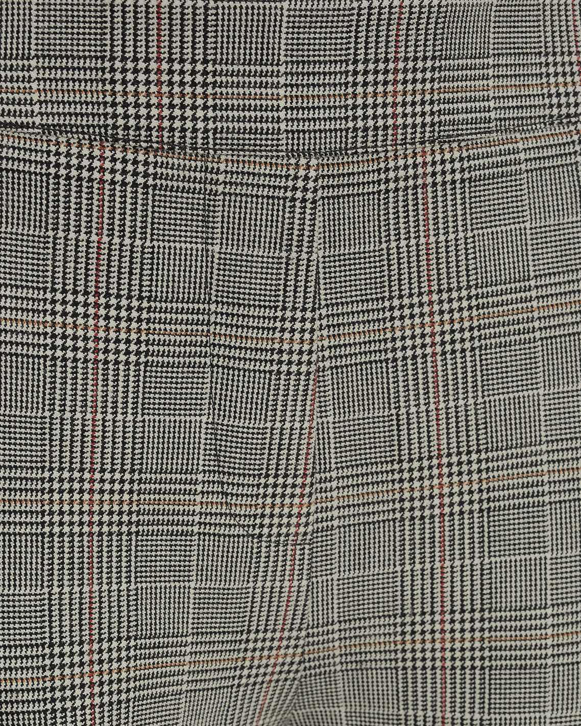 Wide Leg Glen Check Pant