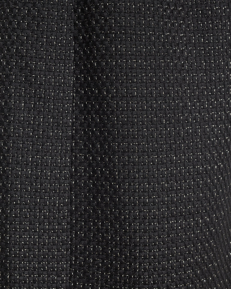 Sadie Belted Shift Dress in Tweed