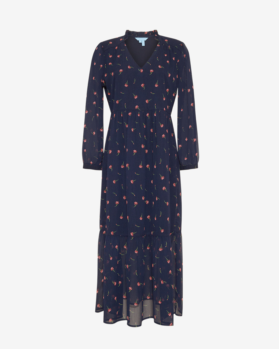 Katie Midi Dress in Ditsy Autumn Flowers | Color - Ditsy Autumn Flowers / 3X | Draper James Katie Midi Dress in Ditsy Autumn Flowers | Color - Ditsy Autumn Flowers / 3X | Draper James