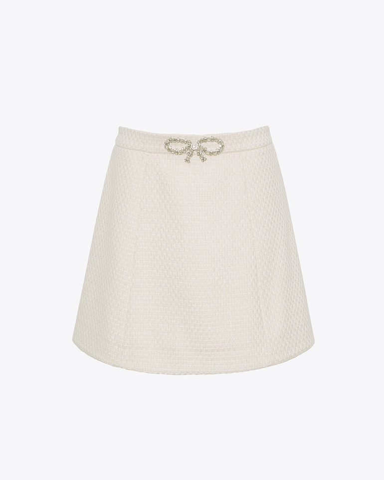 Mini Skirt in Vanilla