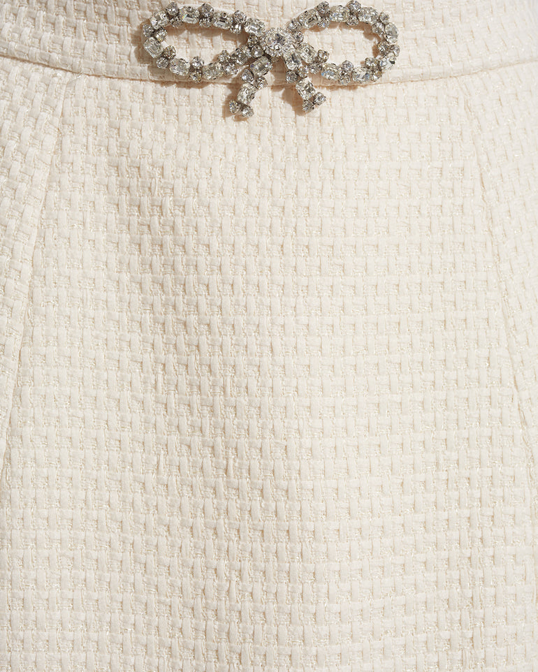 Mini Skirt in Vanilla