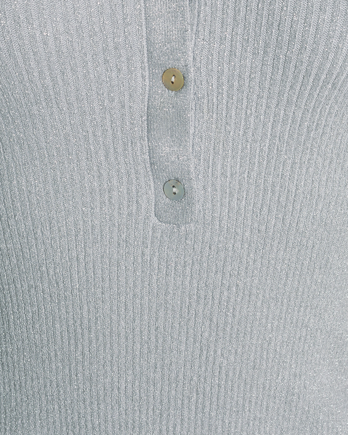 Sweater Polo in Silver