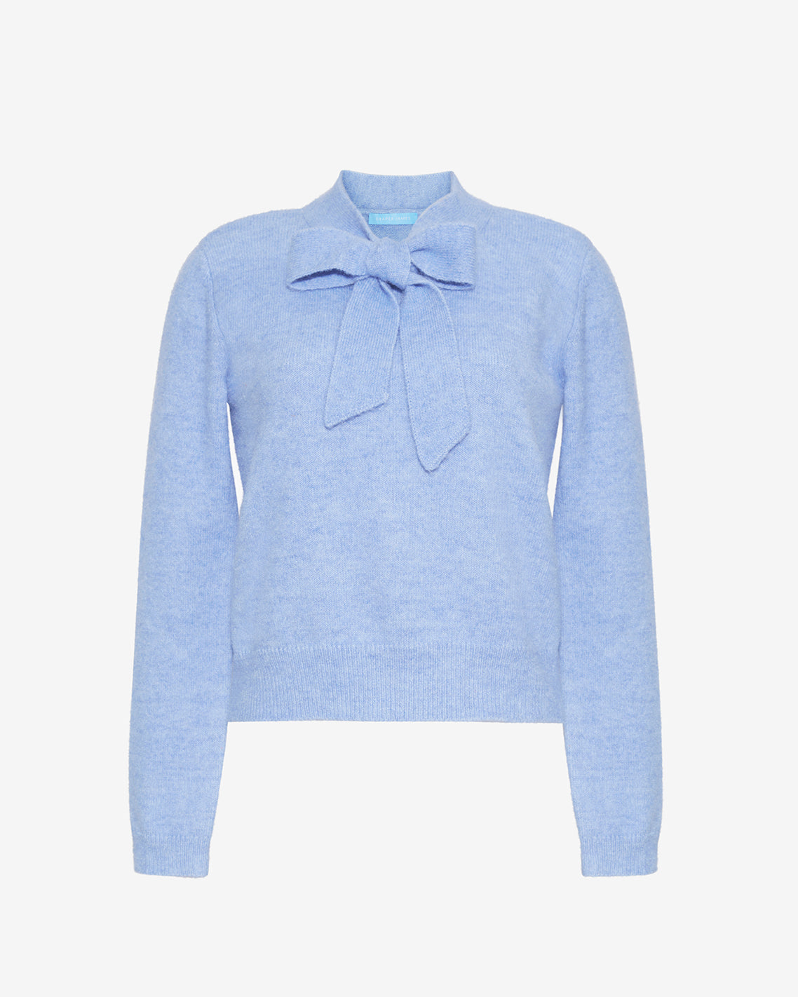 Bow Sweater in Light Blue