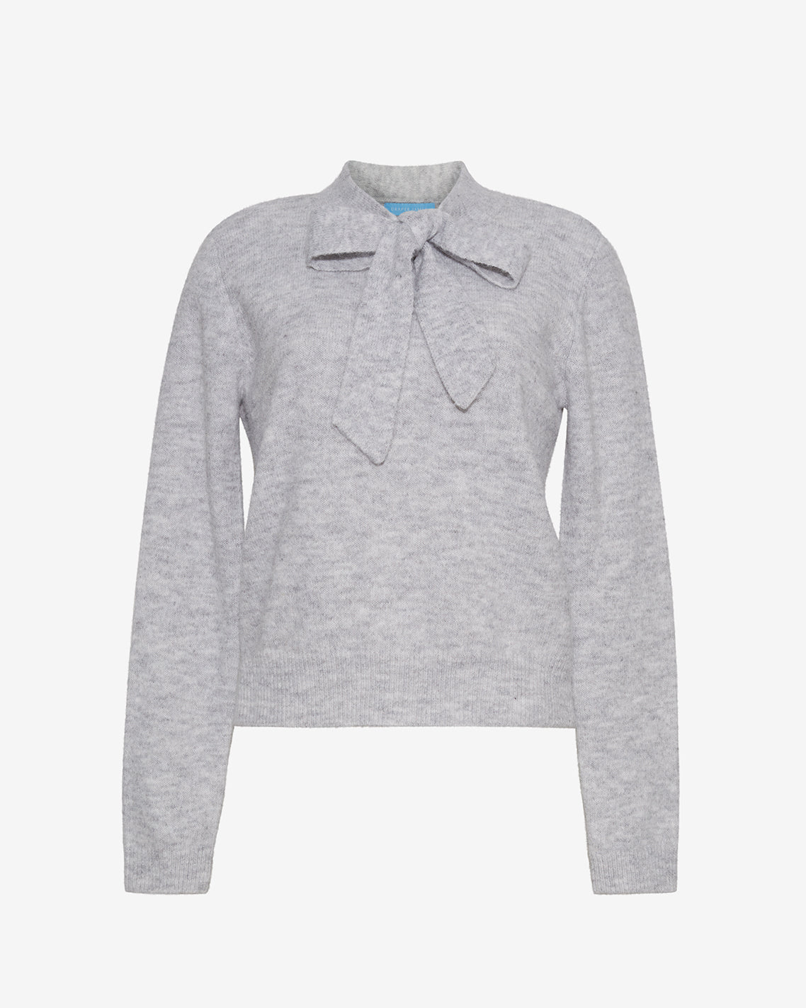 Bow Sweater in Grey