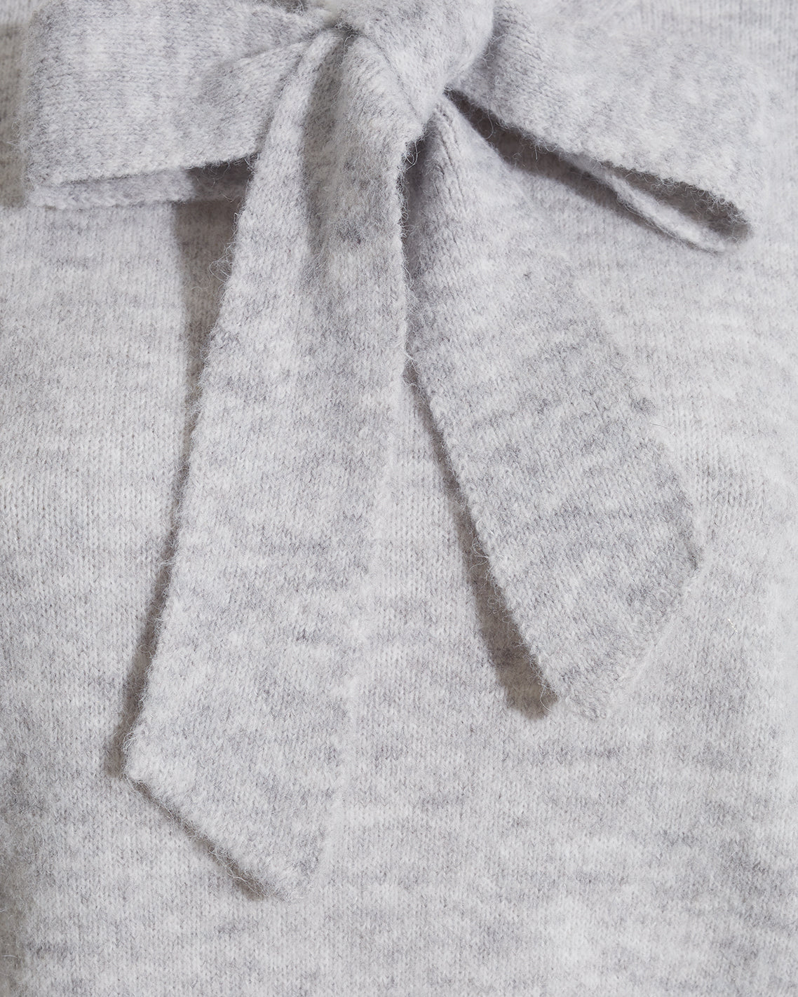 Bow Sweater in Grey