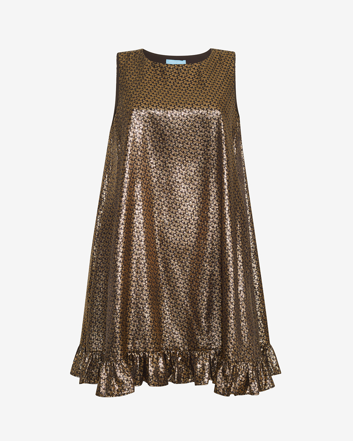 Alora Sleeveless Dress in Butterfly Bow