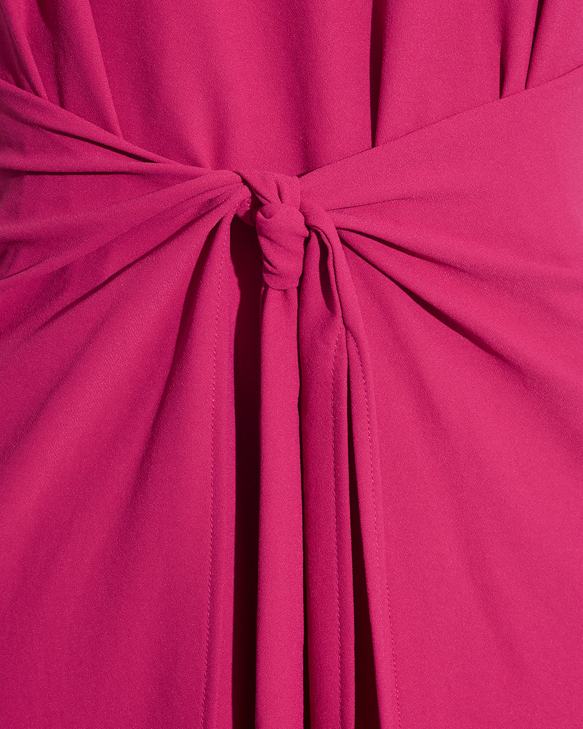 Scarlet Mini Wrap Dress in Cranberry