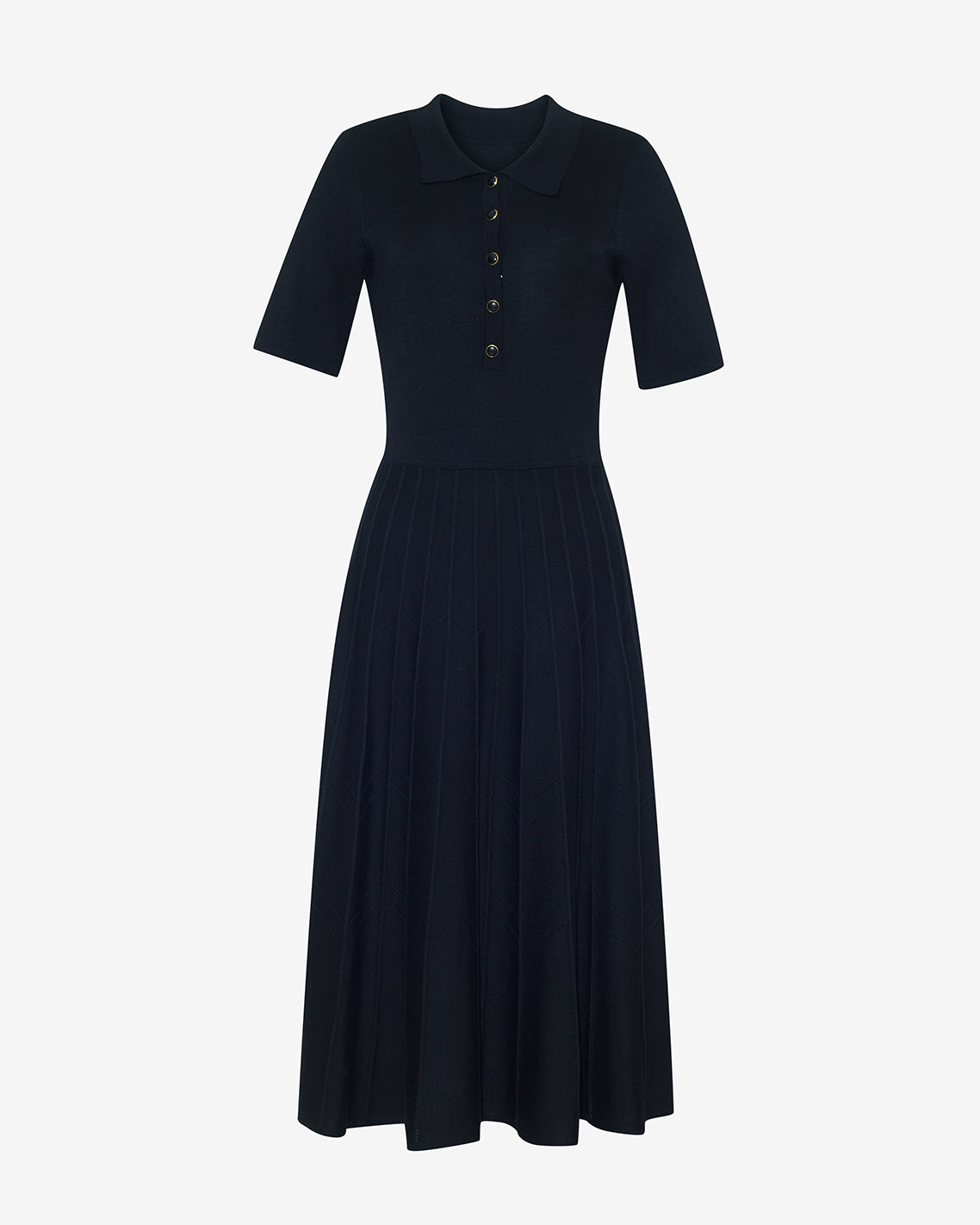 Collared Midi Dress