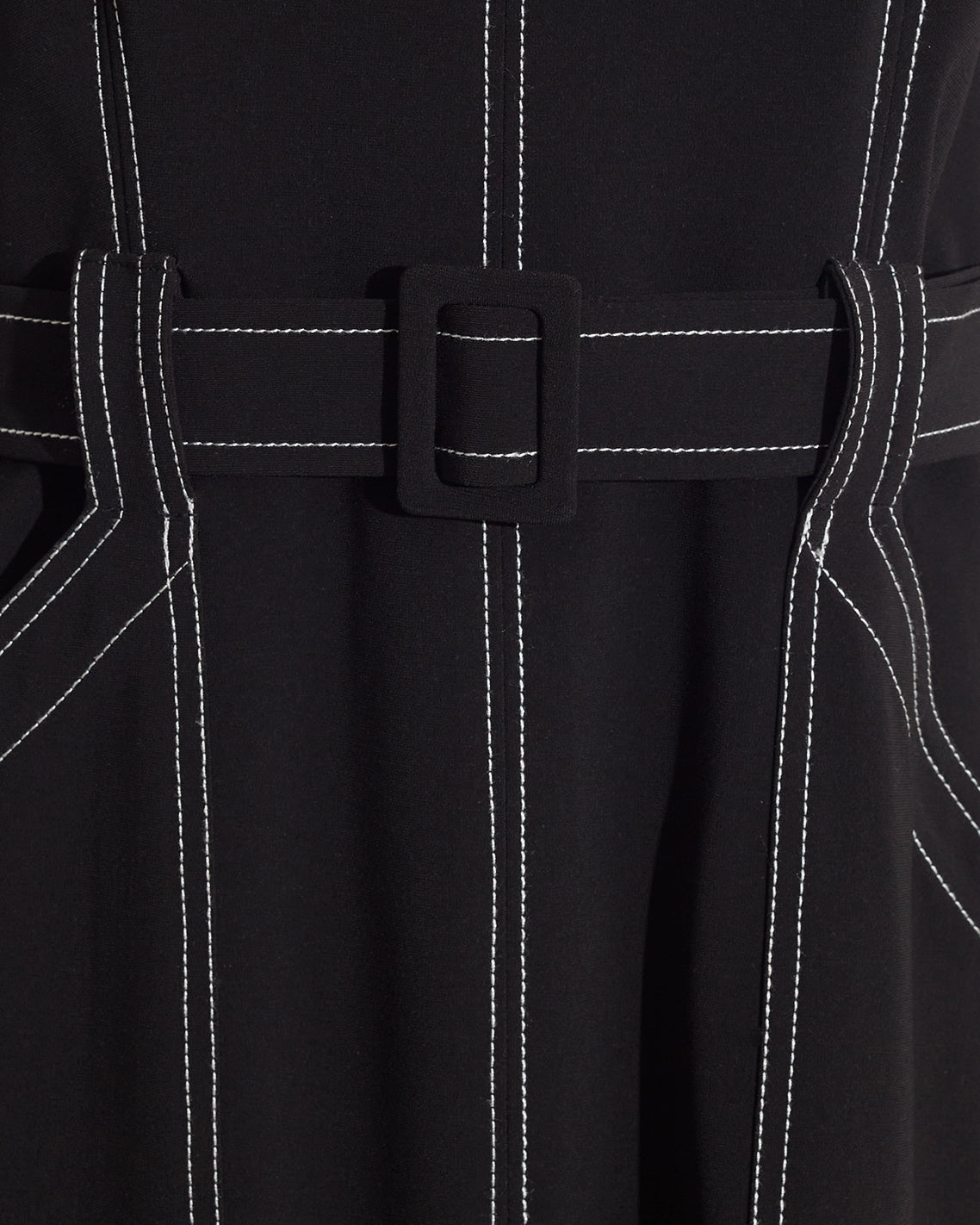 Juno Sleeveless Utility Dress in Belle Meade Black