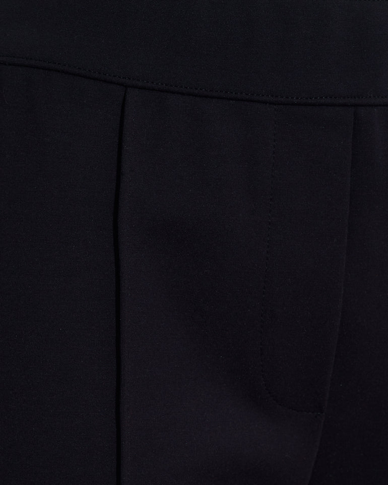 Trousers with Feather Trim
