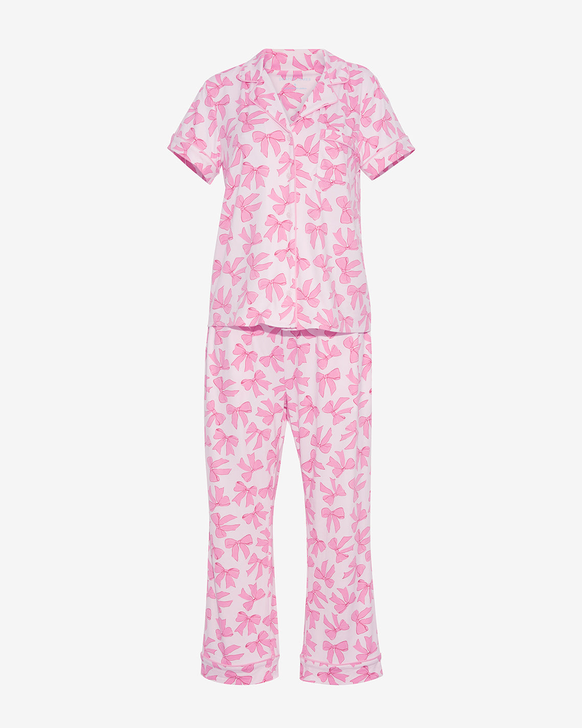 Linda Pajama Set in Be Mine Bow
