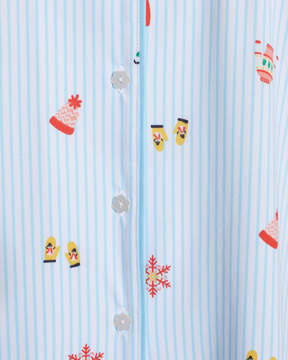 Linda Long-Sleeve Pajama Set in Winter Wonderland