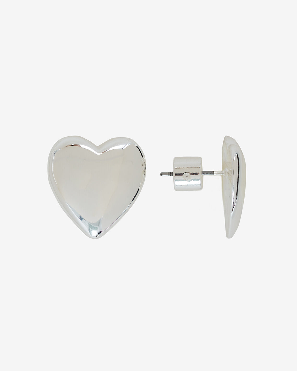 Puffy Heart Studs