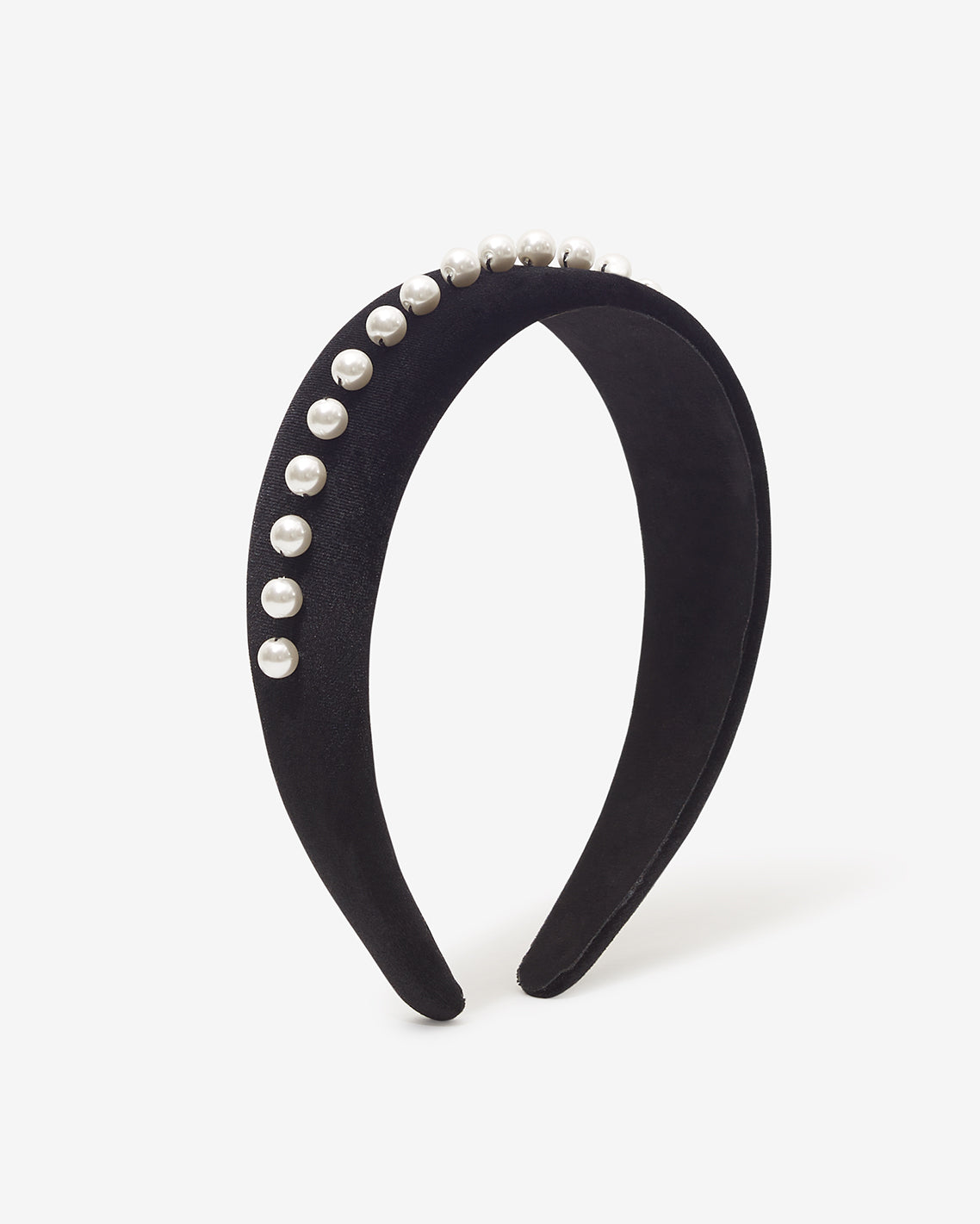 Pearl Velvet Headband