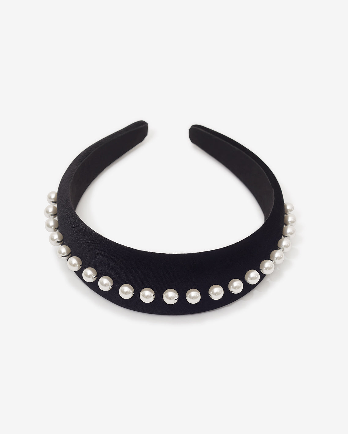 Pearl Velvet Headband