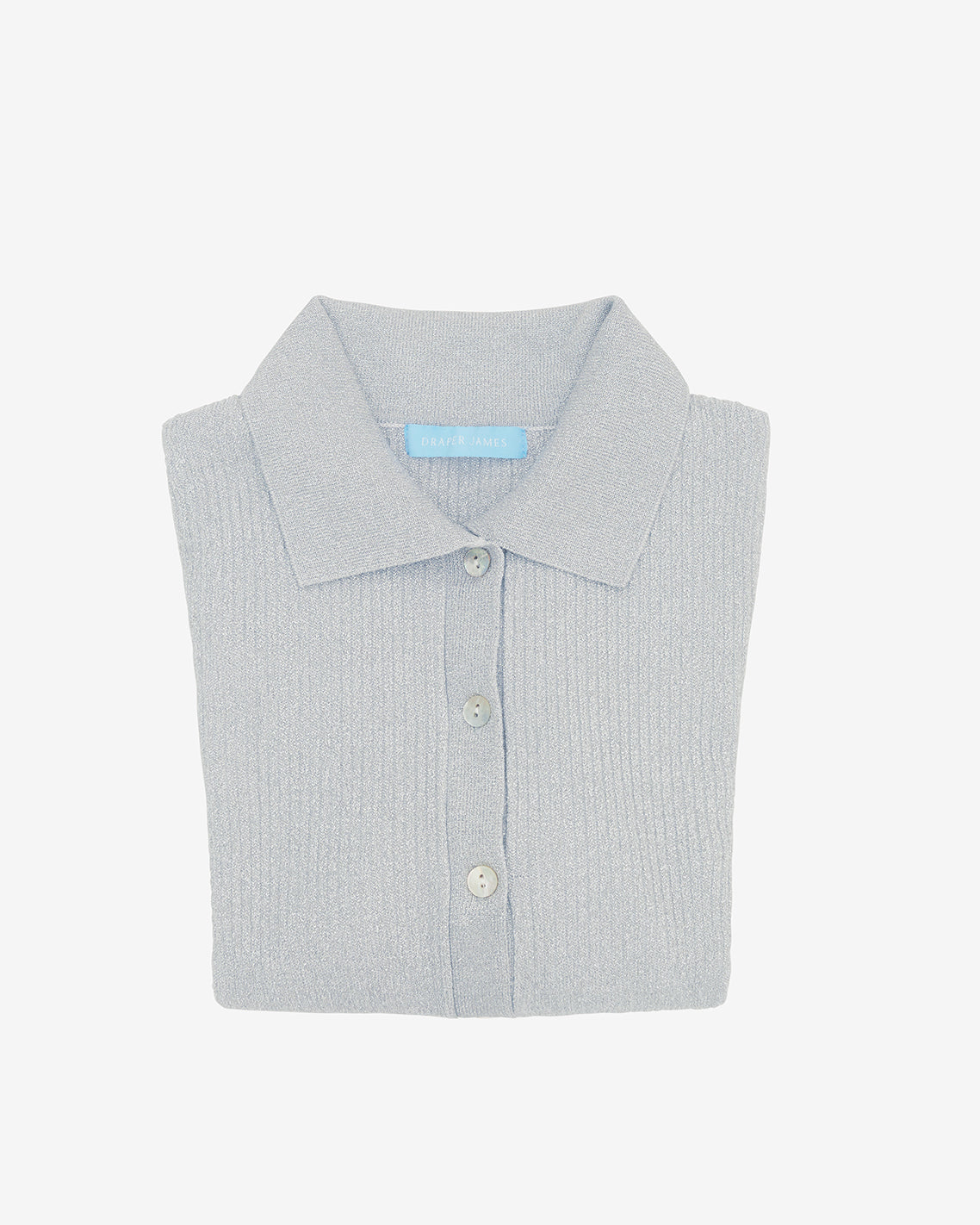 Sweater Polo in Silver