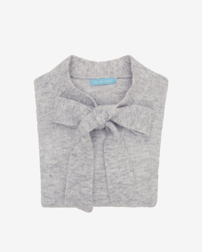 Bow Sweater in Grey