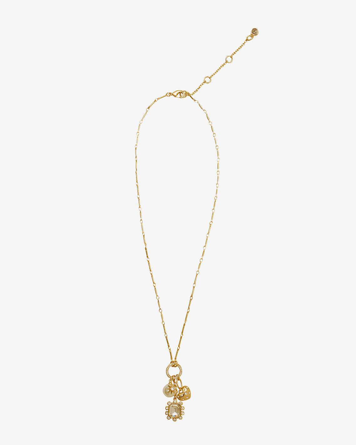 Holiday Charm Lariat Necklace