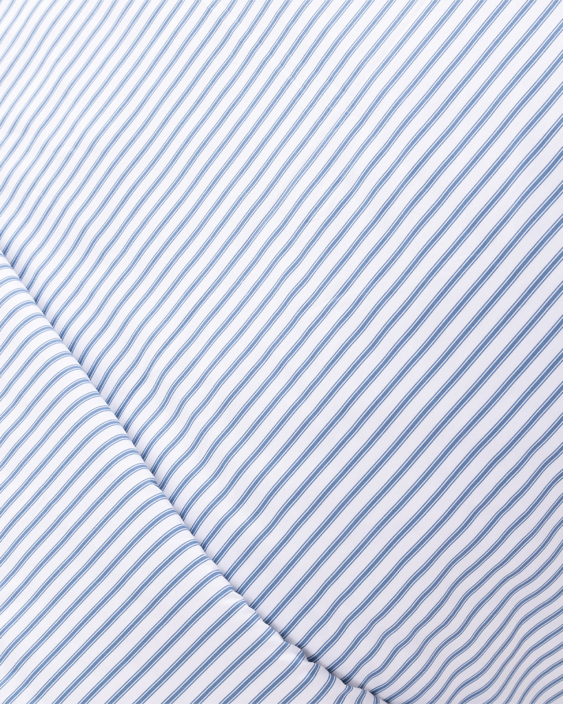 Amy Stripe Cotton Percale Duvet Set