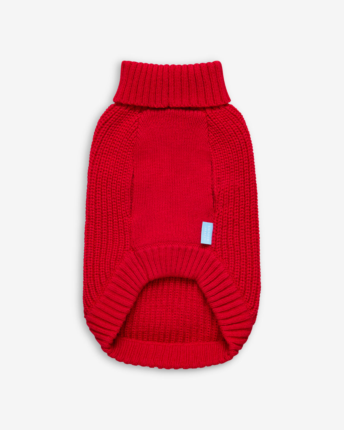 Red Cable Knit Bow Sweater