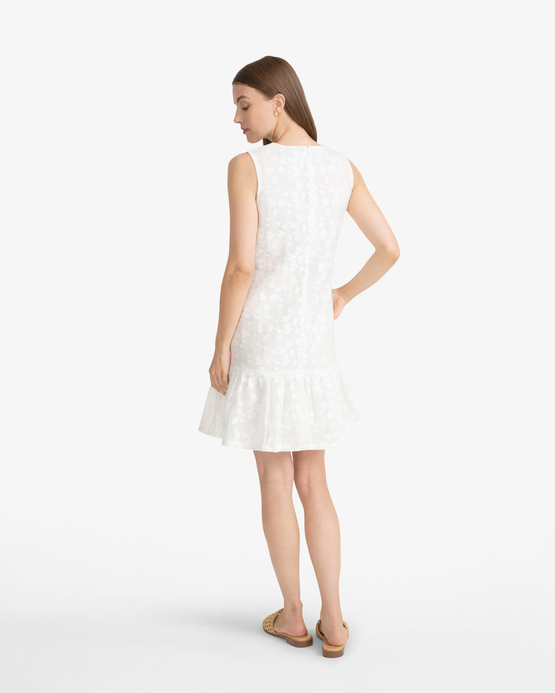 Tommie Mini Dress in Embroidery