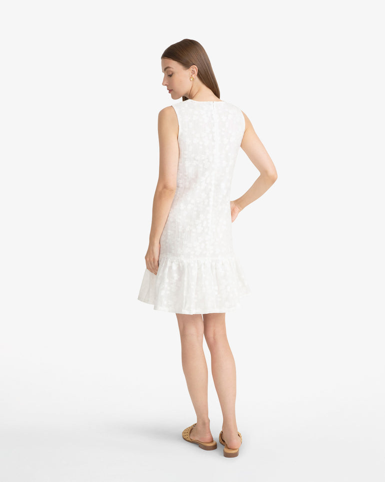 Tommie Mini Dress in Embroidery