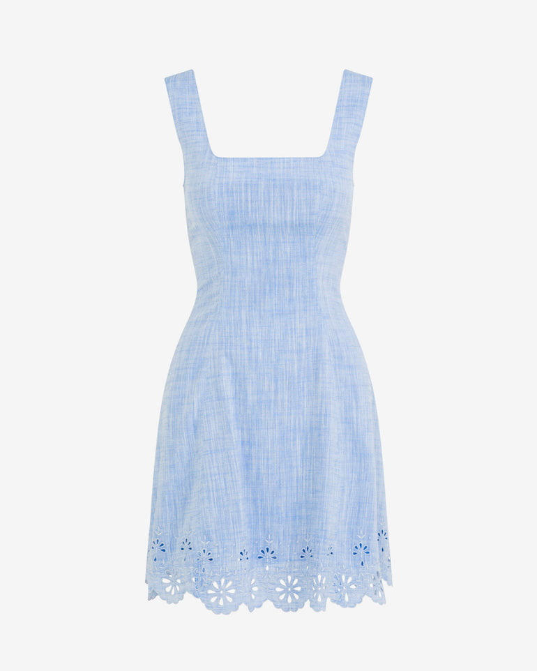 Olympia Dress in Embroidery