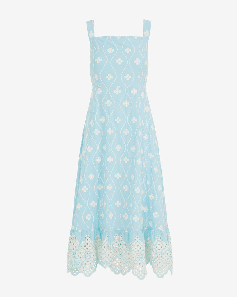 Ralph Dress in Eyelet Embroidery