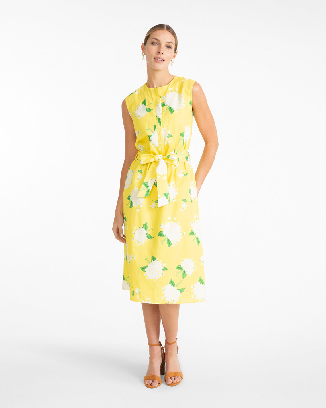 Benson Midi Dress in Floral