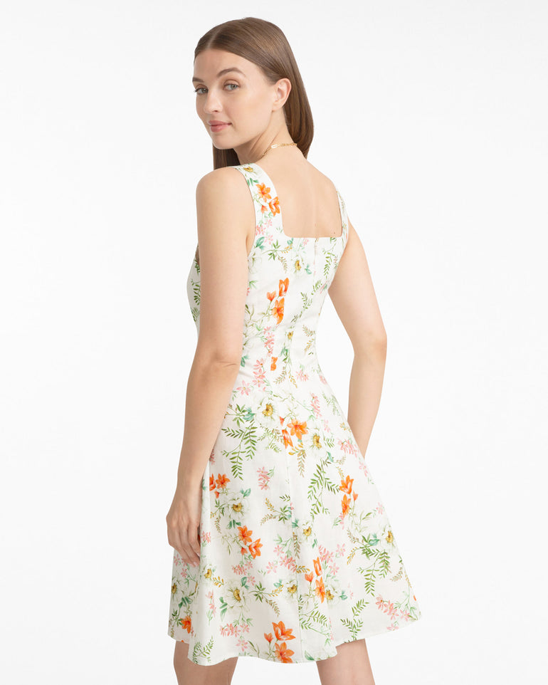 Cove Sleeveless Mini Dress in Floral