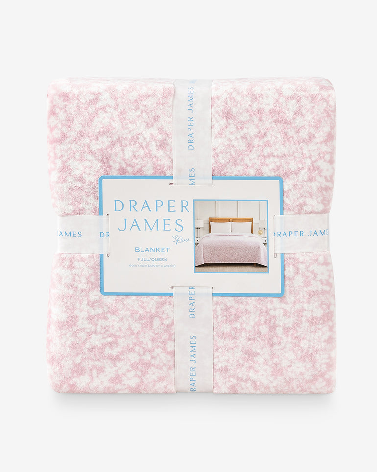 Chalk Pink Velvetloft Blanket